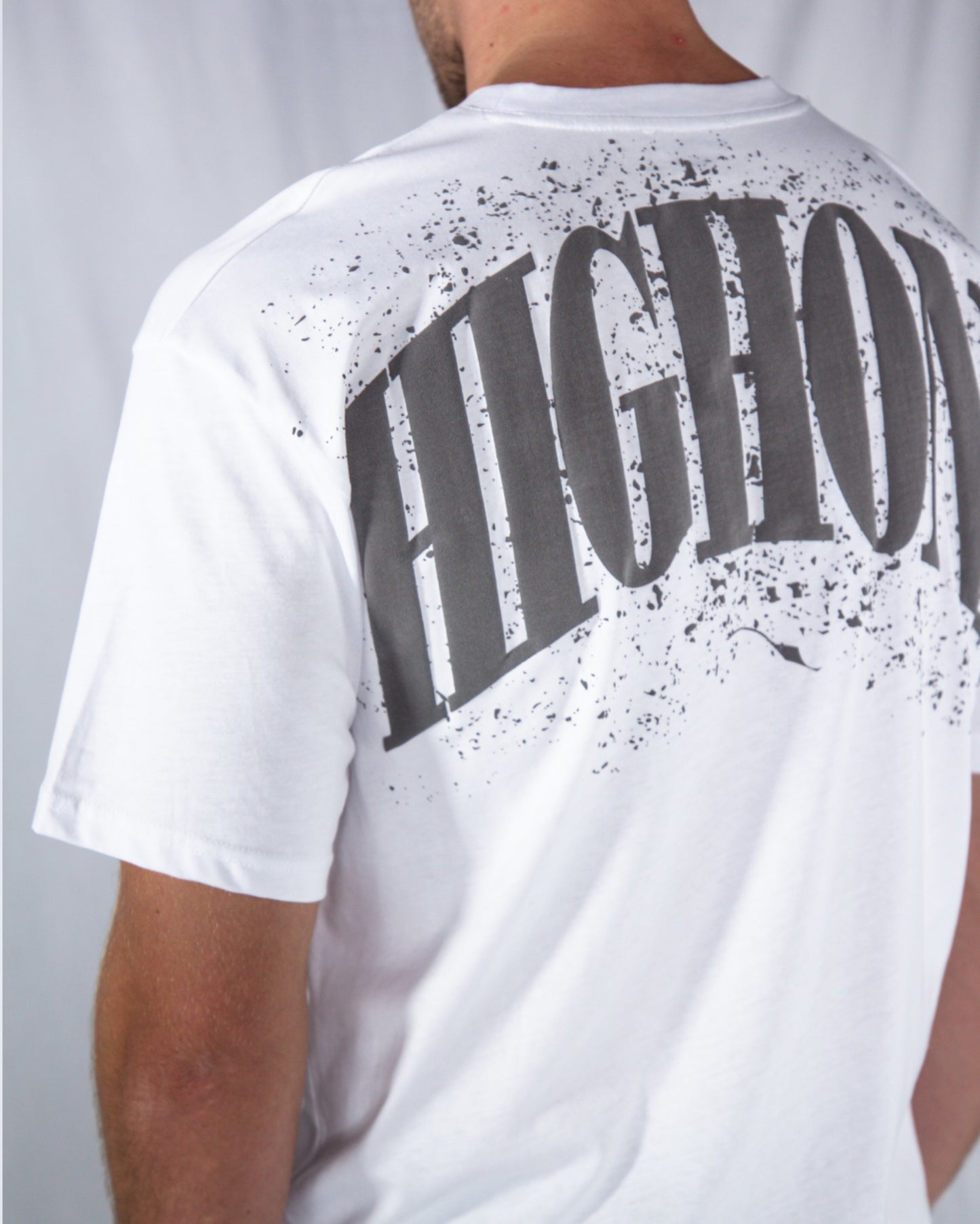 ''OPEN DROP'' WHITE N`GREY