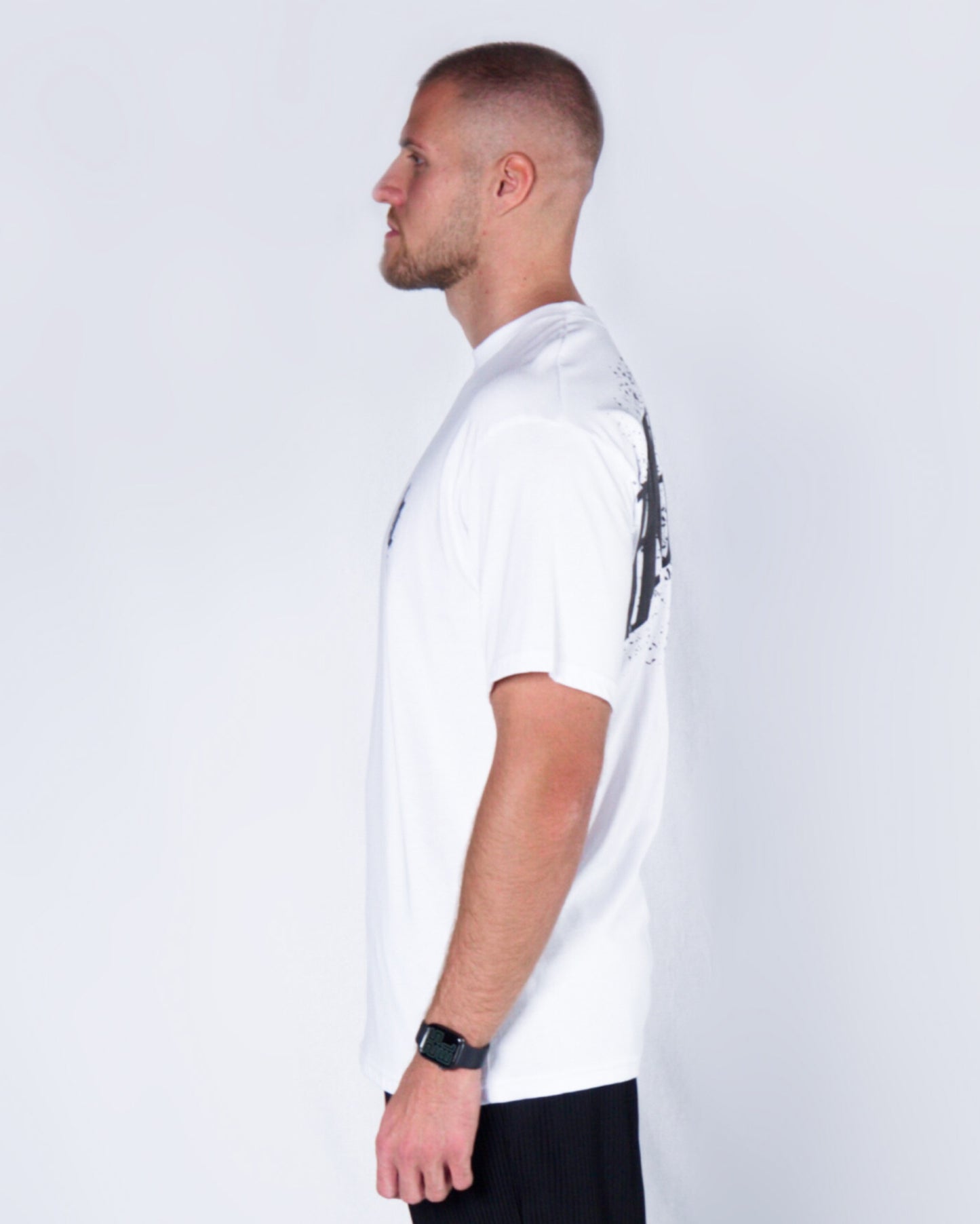 ''OPEN DROP'' WHITE N`GREY