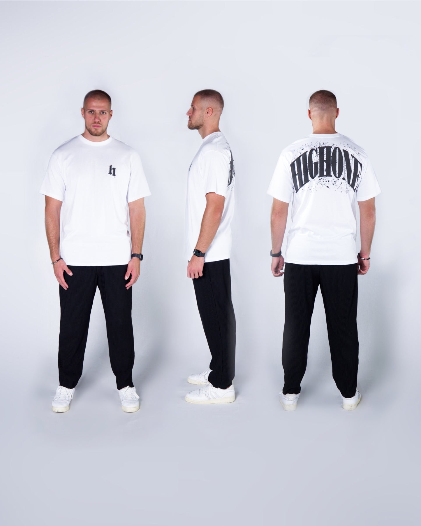 ''OPEN DROP '' WHITE N`BLACK