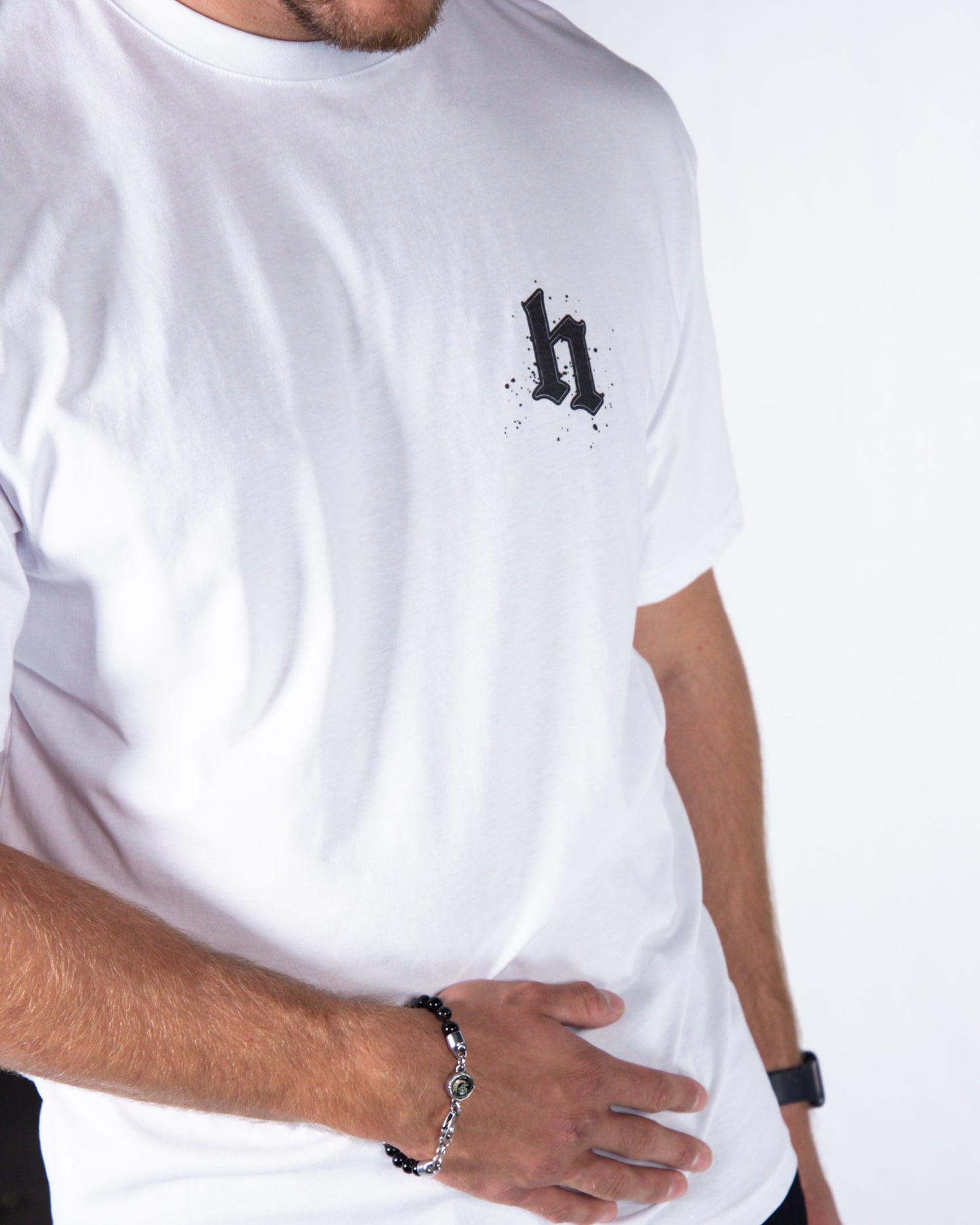 ''OPEN DROP '' WHITE N`BLACK