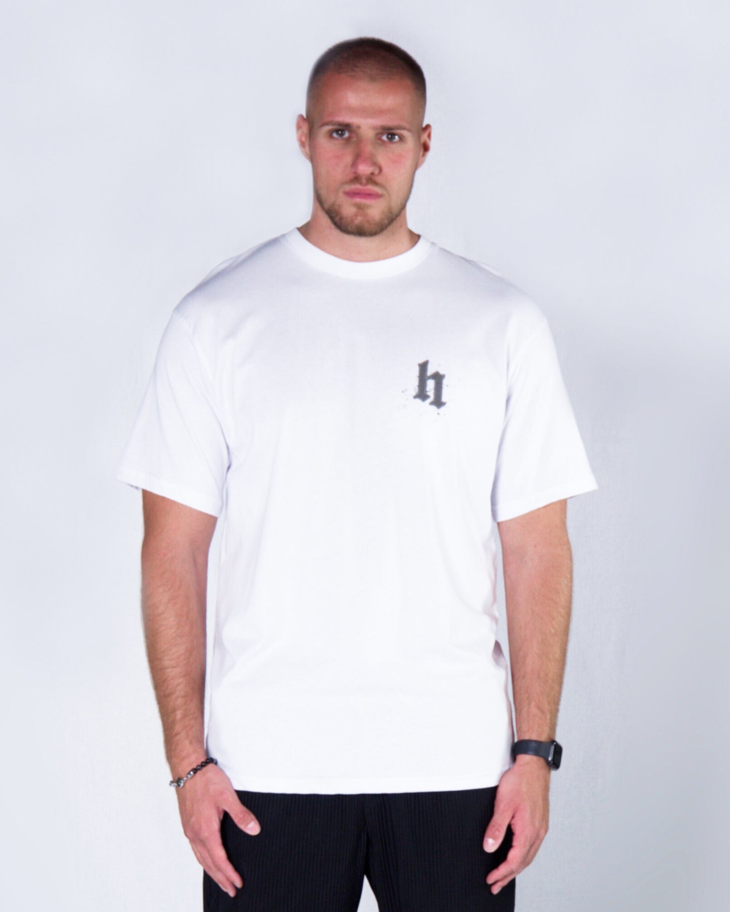 ''OPEN DROP'' WHITE N`GREY